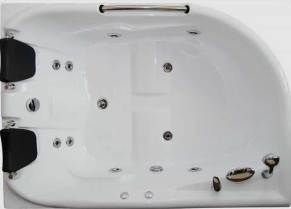 Cadă (Jacuzzi)cu Hidromasaj cu orientare stanga 1800x1300x620 mm