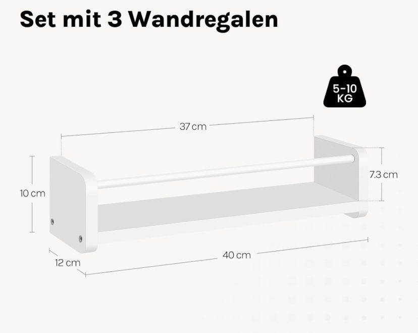 Комплект от 3 стенни рафта
