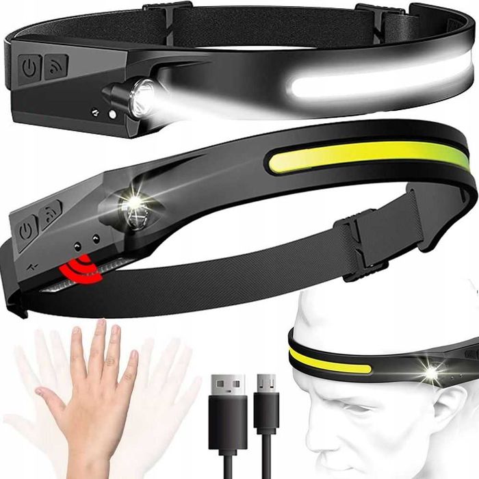 LED фенер светлина за глава тип челник L1E