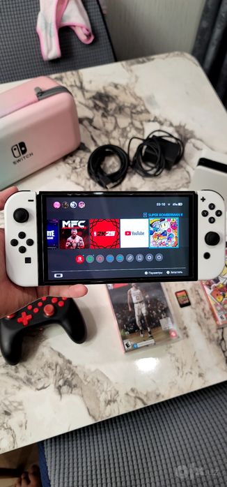 Nintendo Switch Oled+(microSD 256gb)