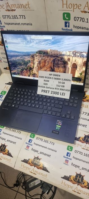 Hope Amanet P6 Laptop HP OMEN  #171458