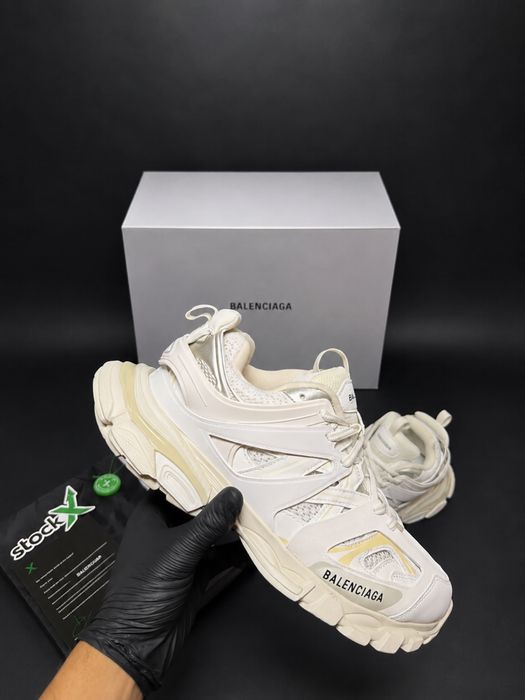 Adidași Balenciaga Track White – Premium • Full Box