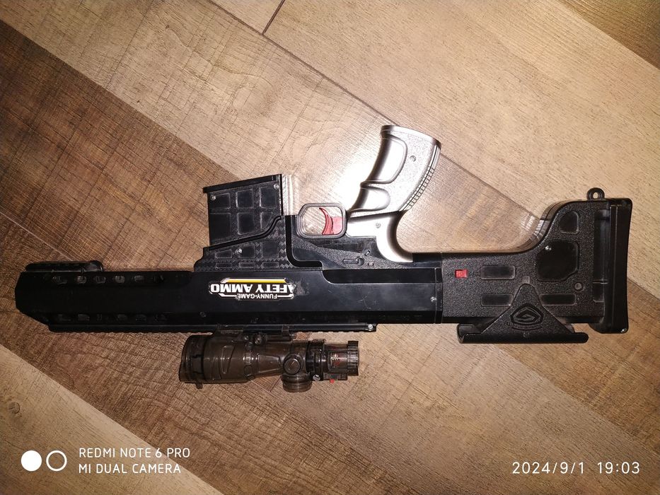 Игрушка Автомат Гидрогеливый на акумуляторе