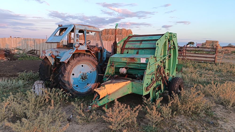 Трактор мтз80прес