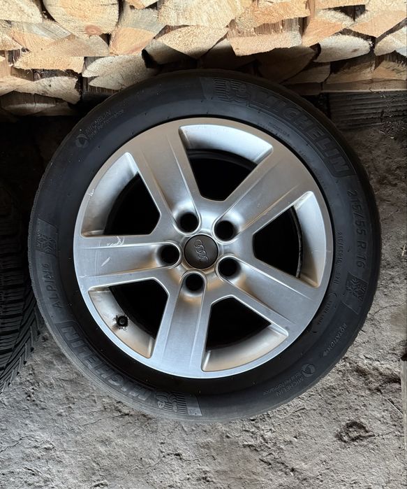 215/55/16 джанти с гуми за Audi