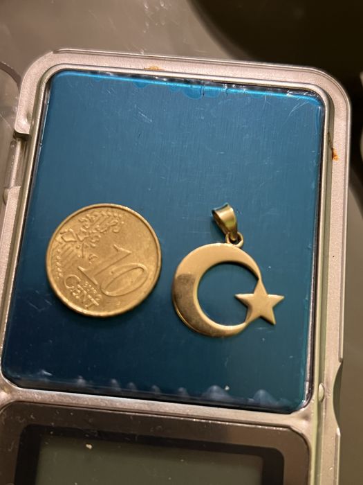 Златна висулка 14к