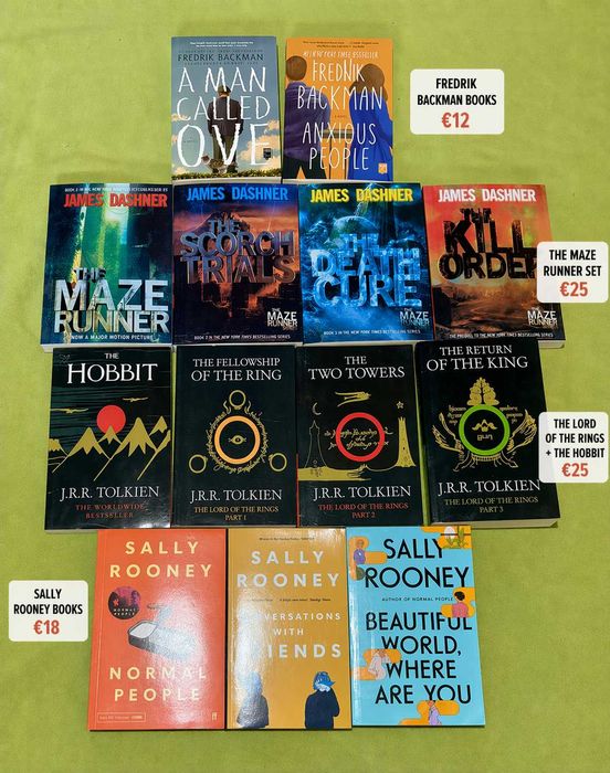 Художествена литература на английски език!