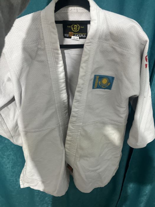 SAKURA КИМОНО для дзюдо белый Рост 160