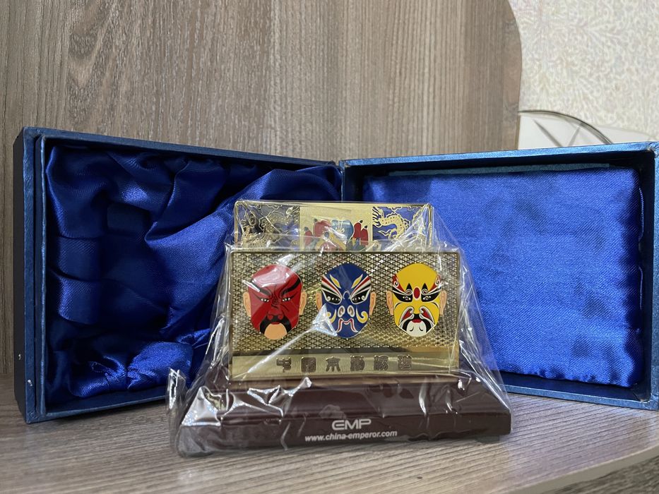 Визитница в китайском стиле в коробке