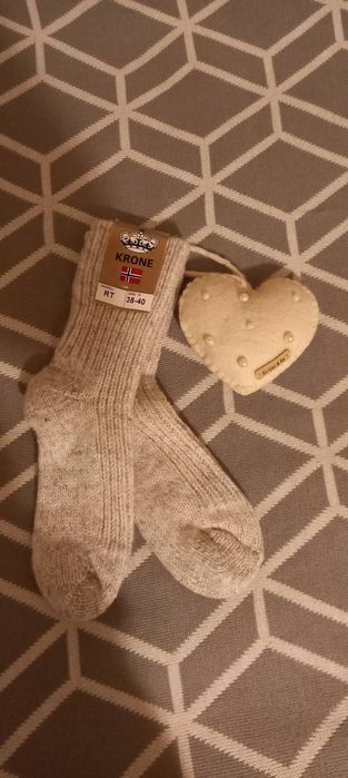 KRONE / Норвежки Вълнени чорапи / Нови