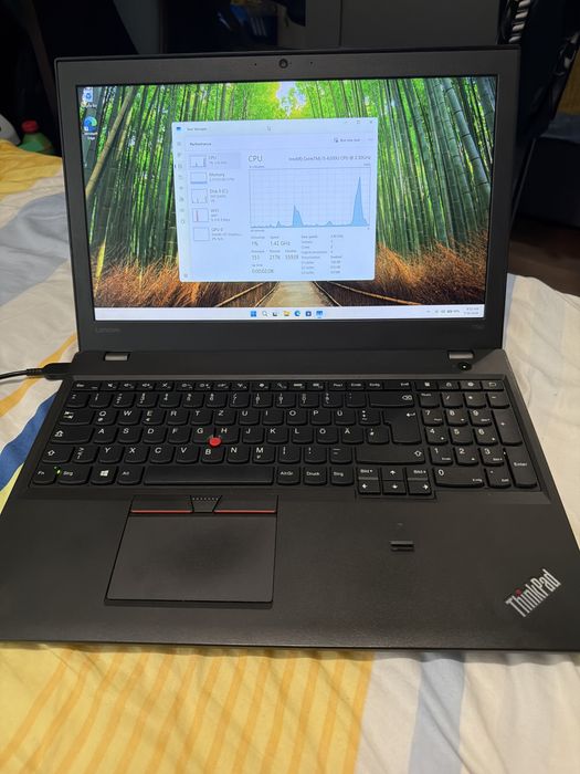 Thinkpad t560 cu i5 si 16 gb ram 256 gb ssd