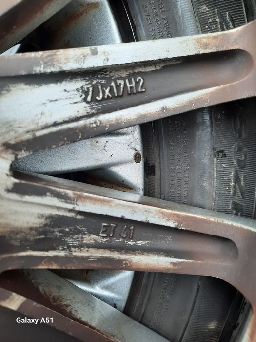 Ляти джанти с гуми за Опел. 17цола