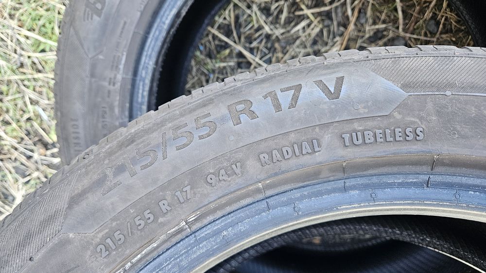 2бр гуми 215 55 17 барум barum