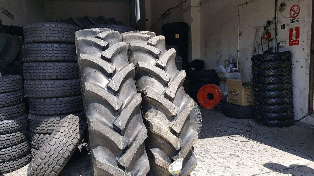 Cauciucuri noi 12.4-32 cu 8 pliuri marca OZKA garantie 2 ani si tva