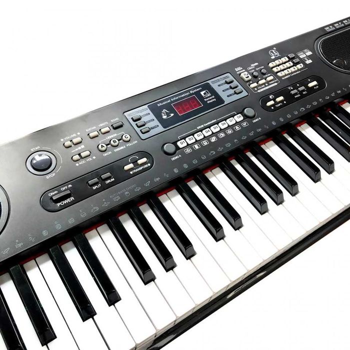 Orga electronica incepatori 61 clape +Casti+Microfon, Bluetooth 200ton