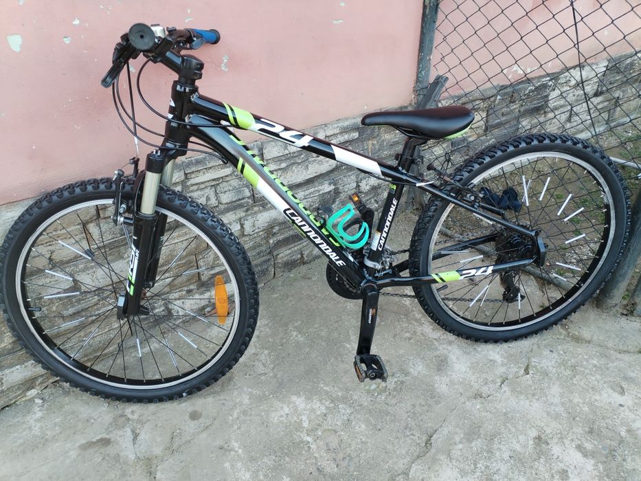 Bicicleta canondale copii roti 24 cadru aluminiu furca aer