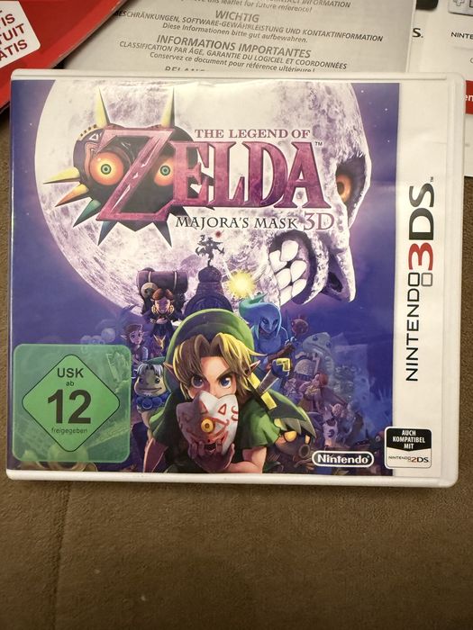 Оригинална игра Legend of Zelda Majora's Mask Nintendo 3DS