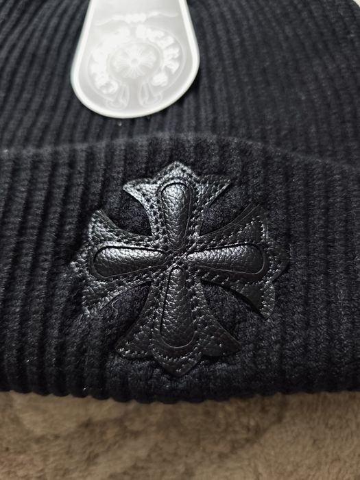 Beanie / Fes Chrome Hearts Negru