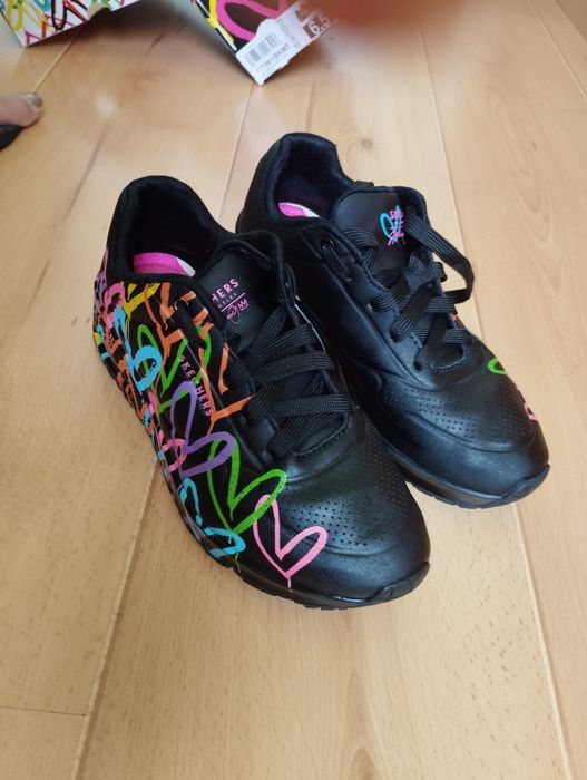 Skechers кожени н.36.5/23.5 см и н.37/24 см стелка