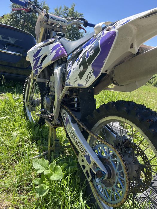 Yamaha YZ500F preparat competitie
