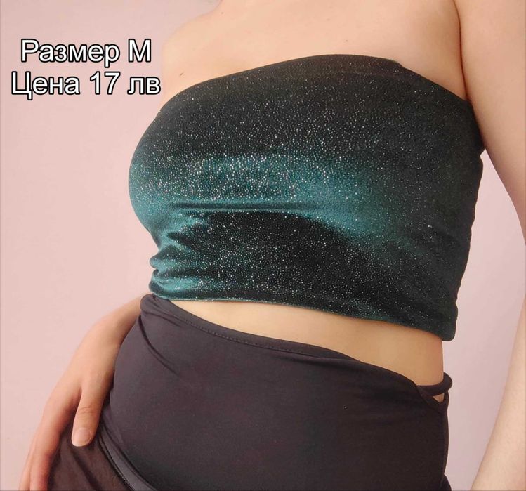 Дамски летни потнци, блузки къс топ