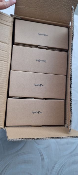 Комплект от 3 топли бели висящи соларни лампи