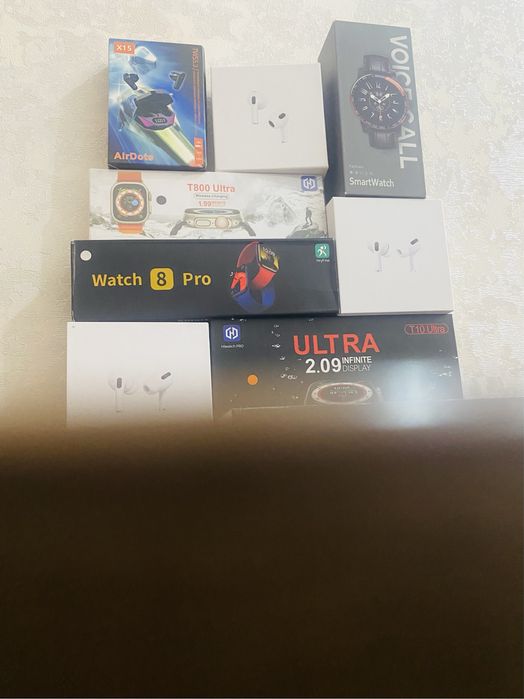 Gadgets: airpods pro 3, iWatch SmartWatch soat