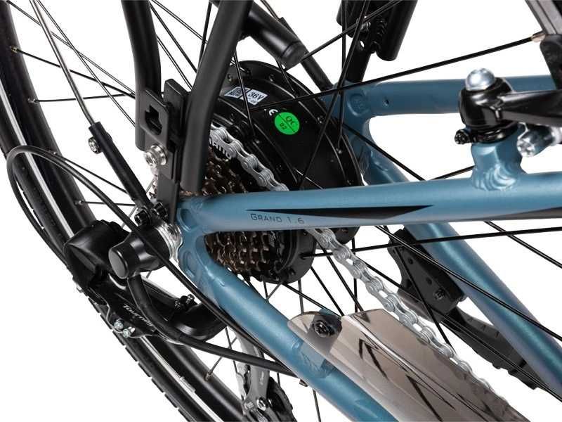 Градски електрически велосипед MTF Grand 1.6 – Bafang, пробег до 100 км 2 години гаранция