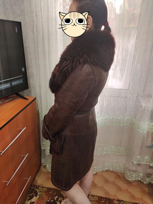 Женская дубленка