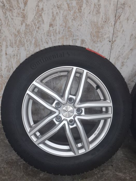 Roti iarna r16 205 60 16 Continental 5x112  Skoda  wolkswagen