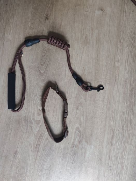 Текстилен нагръдник и повод за куче
