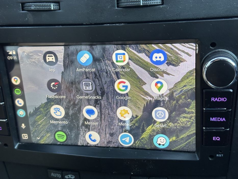 Navigtie Car play android auto opel astra h dedicata