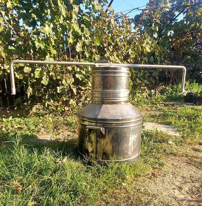 Cazan de tuica 100 l inox