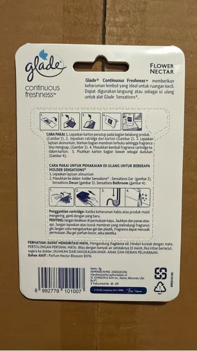 Освежитель glade sifati yaxshi zavod ishlab chiqarga chetel mah