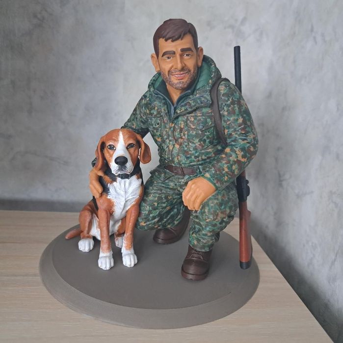 Персонализирана 3D фигурка по снимка | PrintForge