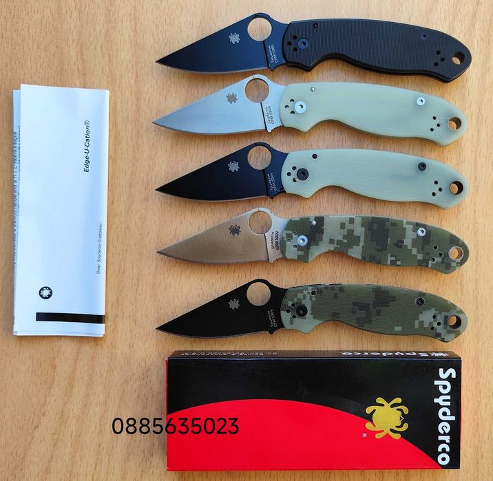 Spyderco Paramilitary 3 C223