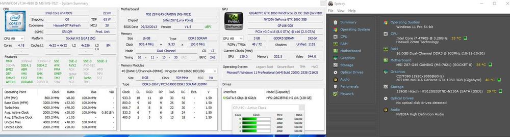 Procesor I7 4790S socket 1150