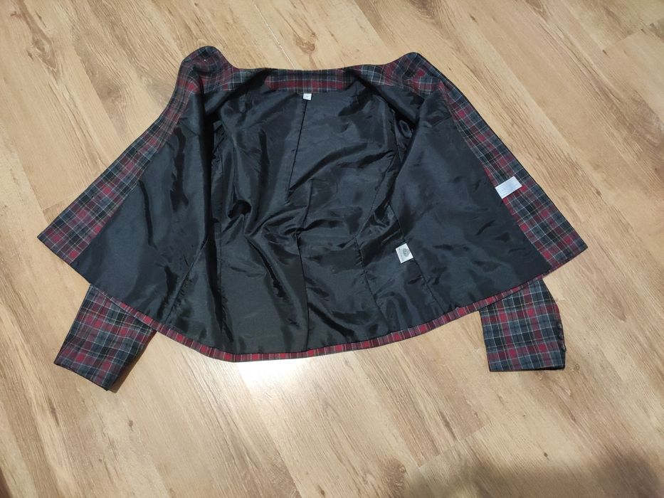 Sacou damă din lână fina scoțian Edinburgh mărimea L