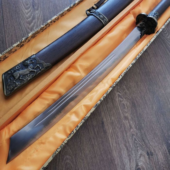 Kangxi Emperor Broadsword Остър Традиционен китайски меч 104 см !