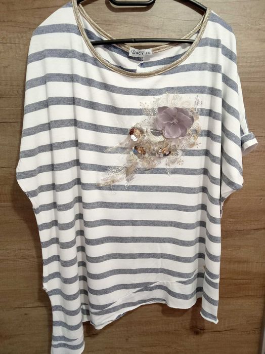 Блуза къс ръкав Lucy