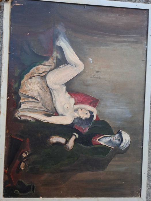tablou pictura pe pfl 74/54 cm reproducere Karl Truppe