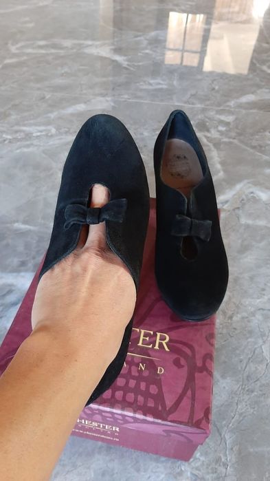 Замшевые батильоны, р37