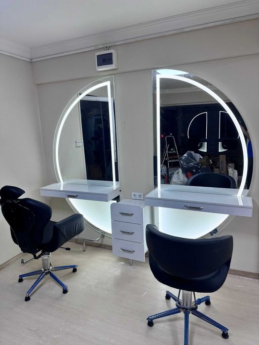 Комплект 2 Лед огледала за фризьор.БЕЗПЛАТНА ДОСТАВКА