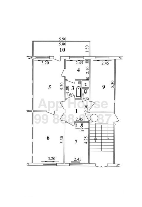 Четыре комнаты 4/2/4 Лисунова 1, Кадышева, Школа №61, Авиасозлар 1