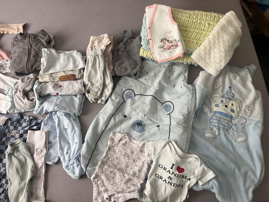 Бебешки дрешки от 0 до 3 за момче