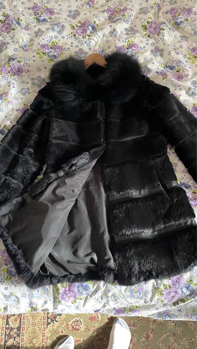 ШУБА из кролика б/у