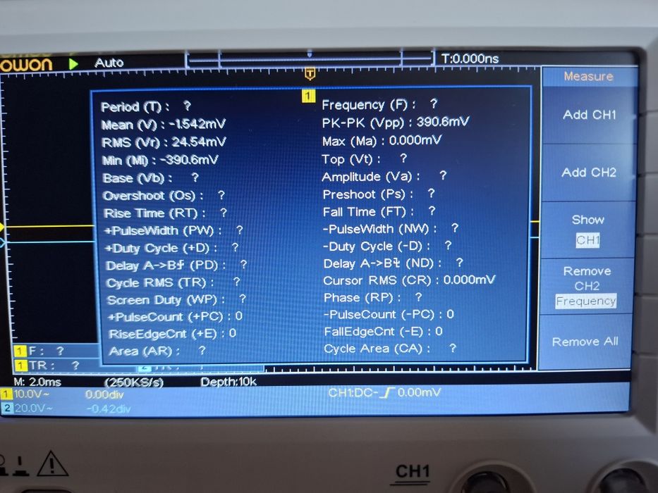 Owon  sds 1102  ( osciloscop )
