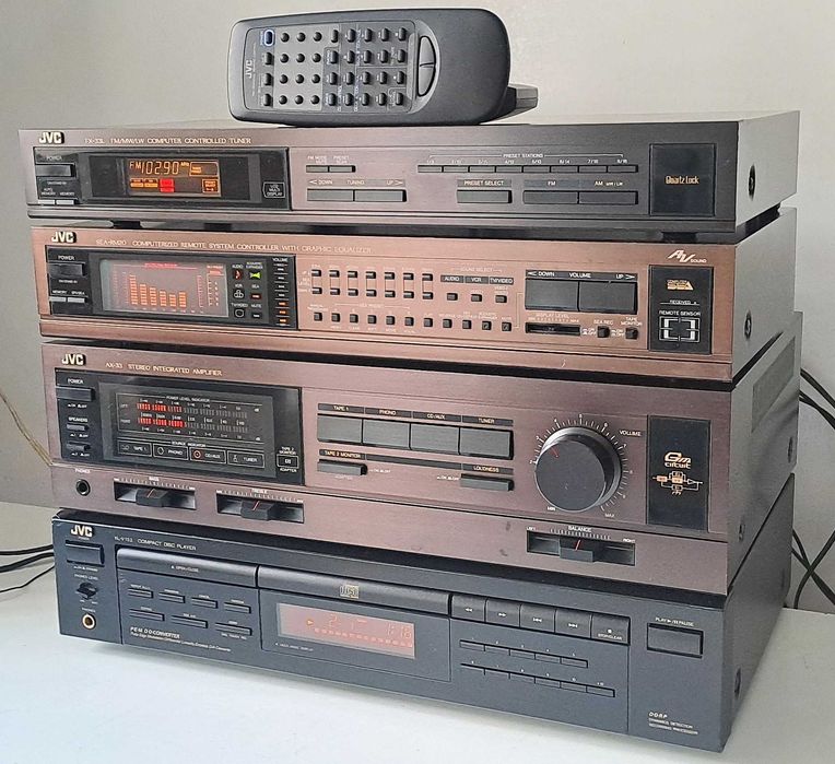 Amplificator AX-33 Egalizator SEA-RM20 CD XL-V152 Tuner FX-33L Telec JVC