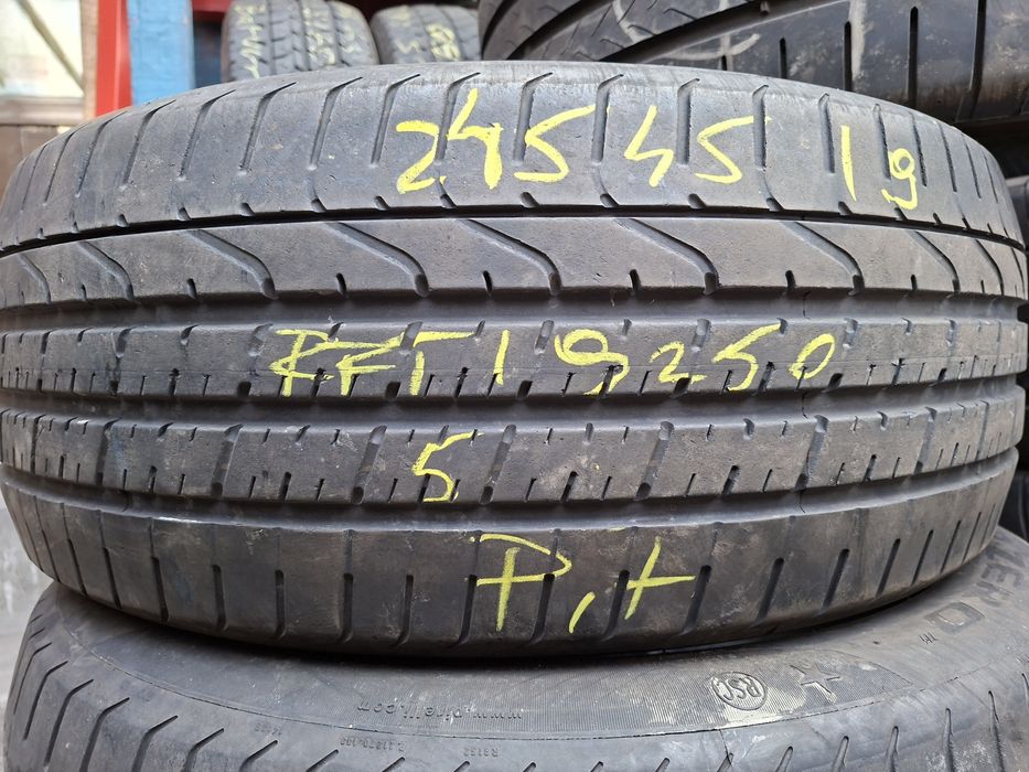 Set anvelope 275/40 R19 cu 245/45 R19 Pirelli runflat