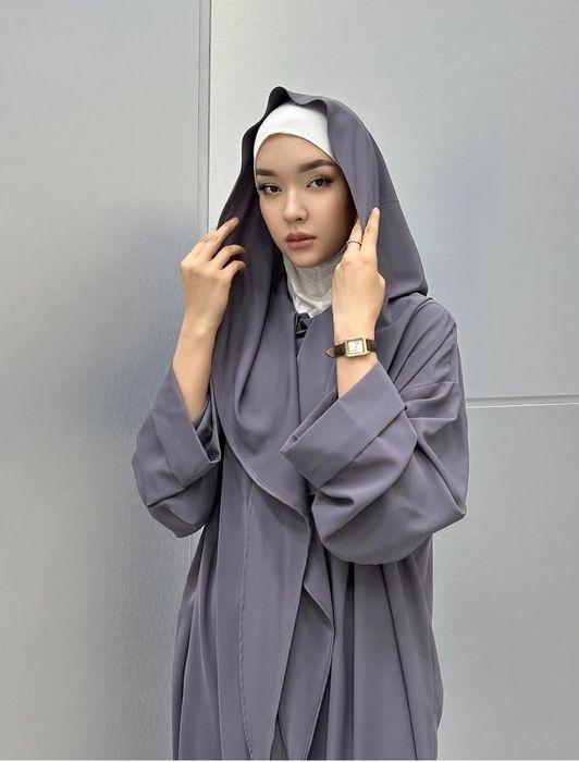 Абайка накидка с капюшоном на умру